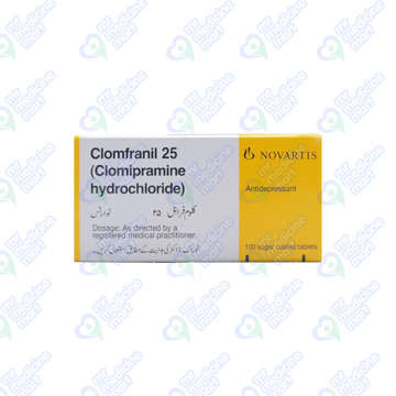 Picture of Clomfranil 25mg Tab 10x10s